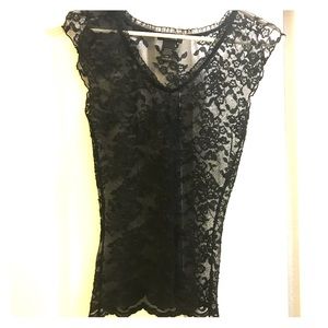 Cute sheer lace top
